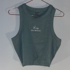 Madewell x Laetitia Rouget Cropped Tank Top